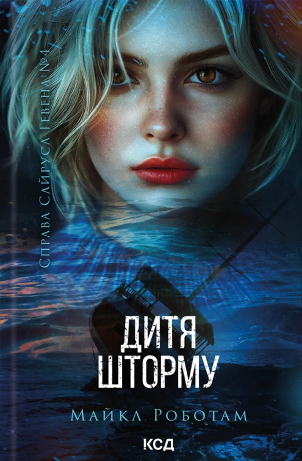 Обкладинка книги «Дитя шторму. Книга 4» — Майкл Роботам