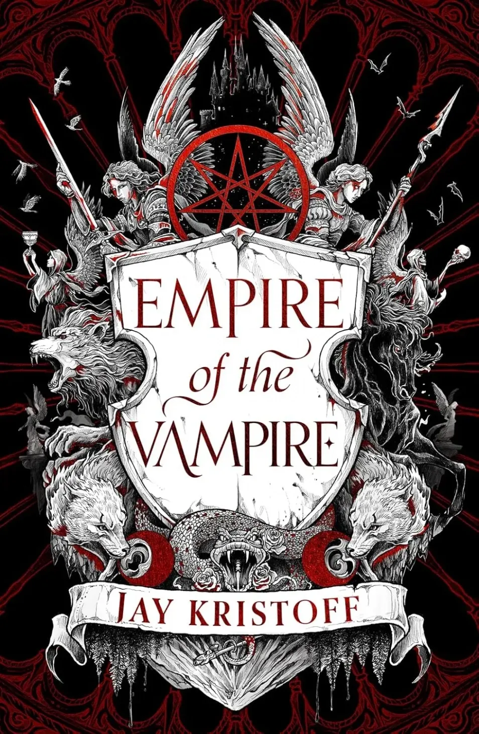 Обкладинка книги «Empire of the Vampire. Книга 1» — Джей Крістофф