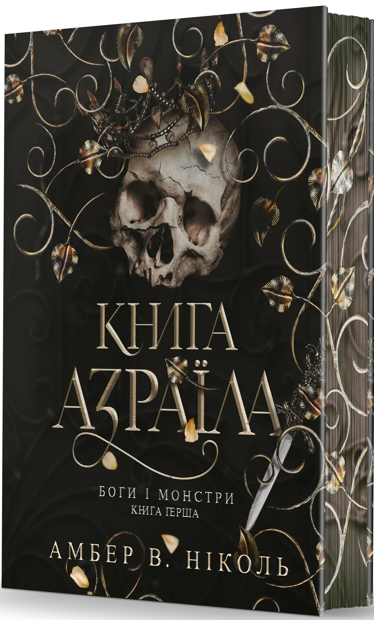 Обкладинка книги «Книга Азраїла. Книга 1» — Амбер Ніколь