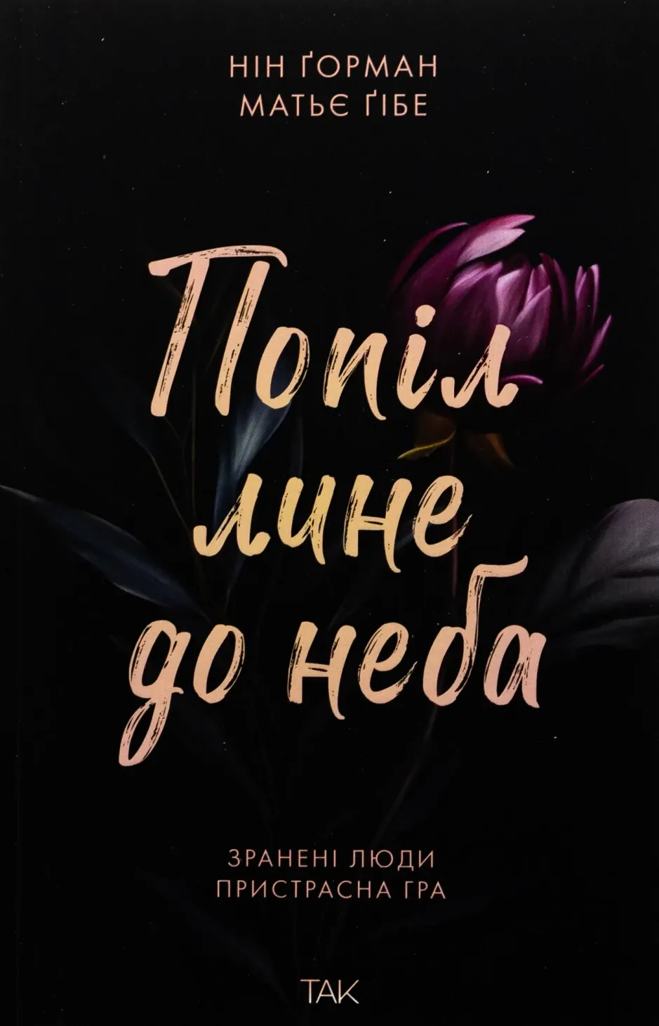 Обкладинка книги «Попіл лине до неба» — Нін Ґорман, Матьє Ґібе