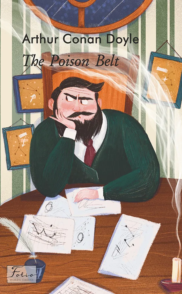 Обкладинка книги «The Poison Belt. Отруйний пояс. Книга 2» — Артур Конан Дойл